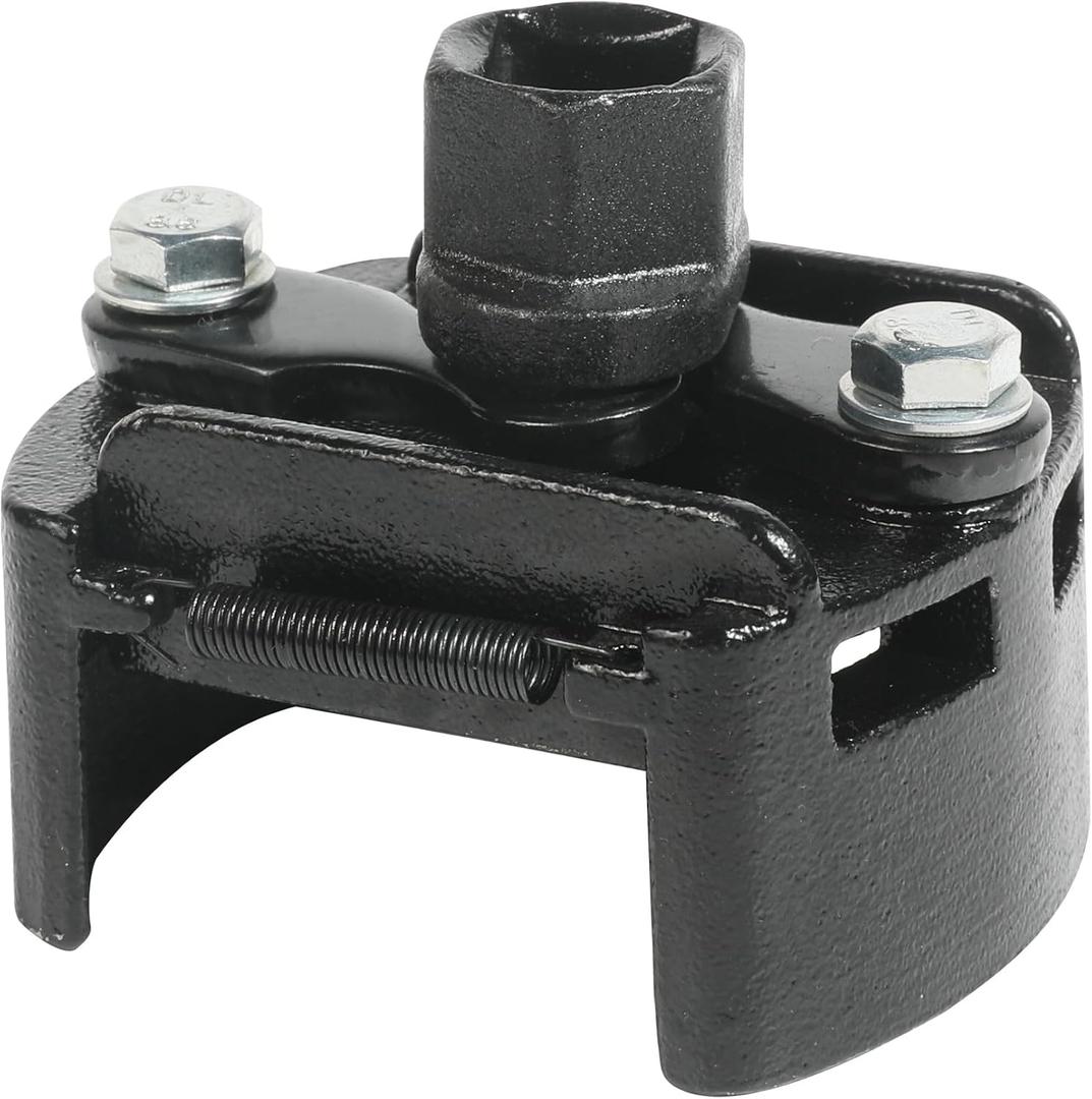 Oil Filter Wrench,Oil Filter Removal Tool,Adjustable Oil Filter Cap Socket Wrench,Car Accessories 2-3/8 to 3-1/8 inch Oil Filter Spanner Remover tool,Fits Small Medium-sized Spin-on Oil Filter