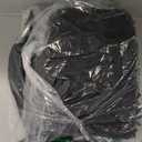 OLANLY Bathroom Rugs Sets 3 Piece, Soft Absorbent Chenille Bath Mats and U-Shaped Contour Toilet Rug, Quick Dry, Home Decor Accessories, Bath Mat Set for Bathroom (30"x20"+24"x16"+24"x20", Black)