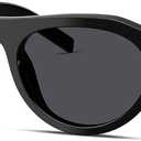 Rmerom Retro Small Oval Sunglasses for Women Men 2026 Trendy Chic Cat Eye Narrow Sun Glasses Vacation Outfits Fashion Sunnies