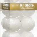 KI Store Large White Christmas Balls  Shatterproof Christmas Ball Ornaments Decorations for Xmas Tree Wedding Party Home Decor