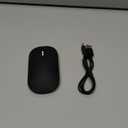 TECKNET Bluetooth Wireless Mouse BT5.0/3.0 & 2.4GHz Rechargeable Computer Mouse, Silent Mice,4000DPI Portable USB Mice for Laptop, MacBook Pro/Air,iPad(Black)