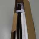 KAMANINA 1 Inch Double Curtain Rods 36 to 72 Inches (3-6 Feet) Window Telescoping Drapery Rod, Antique Bronze Heavy Duty Curtain Rods for Windows 24 to 68 Inches, Twisted Cage Finials