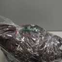 Dark Brown Chair Back Covers Set of 4, Solid Brown Color Burlap Removable Washable Chair Covers for Dining Chairs, Modern Farmhouse Decorative Dining Room Chairs Cover for Party Home Hotel Wedding