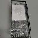 EUDELE Adhesive Shower Caddy, 5 Pack Rustproof Stainless Steel Bath Organizers With Large Capacity, No Drilling Shelves for Bathroom Storage & Home Decor (XL size, Black)