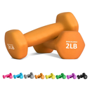 Balelinko Home Gym Equipment Workouts Strength Training Weight Loss Pilates Weights Yoga Sets Weights for Women, Men, Seniors and Youth 2 Lb