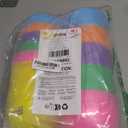 JOYIN 12 Pieces 7" Jumbo Plastic Bright Solid Easter Eggs Assorted Colors for Filling Treats, Easter Theme Party Favor, Easter Eggs Hunt, Basket Stuffers Fillers, Classroom Prize Supplies Toy