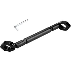 Motorcycle 7/8'' 22mm Balance Bar Handle Bracket Aluminum Alloy Motobike Handlebar Accessories Black