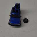 Just Trucks 1:24 2021 Ford Bronco Die-Cast Car & Tire Rack, Toys for Kids and Adults(Candy Blue)