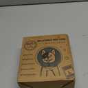 Supet Raised Inflatable Dog Cone Collar to Stop Licking, Soft Dog Cone Alternative After Surgery, Doggie Neck Donut Collar for Small Medium Large Dogs, L(Neck 12"-16")