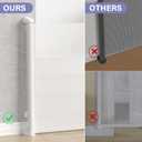 Retractable Baby Gates No Drilling, PRObebi Retractable Dog Gate for the House Extends to 54" Wide 33" Tall, Gates for Baby Indoor, Stair Gate for Outdoor, Staris, Hallways, Doorways, Deck, Porch