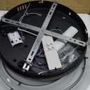 Finktonglan 3-Ring Crystal LED Chandelier, Cool White 6500K, 52W Integrated, Adjustable Height & Shapes, K9 Crystal & Stainless Steel Pendant Light for Dining Living Room Foyer, Non-Dimmable