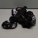 Female Dog Diapers 5Pcs - Premium Reusable Diapers for Doggie in Heat - Highly Absorbent Dog Diapers Female for Pet Incontinence with Adjustable Snaps, Black, S