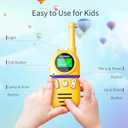 Inspireyes Walkie Talkies for Kids, Rechargeable Long Range 4 Pack, Kids Toys for Boys Girls Ages 3-12, 2 Way Radio Toy, Outdoor Adventure Toys, Camping Hiking Gear, Birthday Gifts for Kids