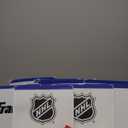 Franklin Sports Mini Hockey Rink Set - Half Rink Knee Hockey Goal, Mini Sticks, and Ball Set - Indoor Mini Hockey Rink - Official NHL Licensed White