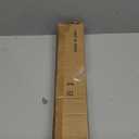 Mop and Broom Holder Wall Mount - Rustic Wood Broom Hanger Wall Mount | Laundry Room Decor - Broom Organizer Wall Mount for Farmhouse Garden Kitchen Garage Tool Organizer(Black-3slots/4hooks)