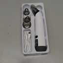 Blackhead Remover Vacuum - Black Head Remover for Face,Blackhead Extractor Tool with 3 Adjustable Suction Levels,4 Probes,USB Interface Type Pore Vacuum,Suitable for Women and Men (White)