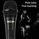 Dynamic Karaoke Microphone for Singing, Vocal Wired Microphone for Karaoke, Handheld Mic with 10 Ft Cable, Mics for Speaker with ON/Off Switch