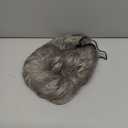 DDHAIR Men's Wig Short Silver Grey Wig Men Natural Layered Synthetic Hair Wigs for Man Male Guy Daily Halloween