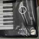 61 key keyboard Piano,Portable Electronic Digital Piano,Built In Dual Speakers,External Microphone,Power Plug,Rich Teaching Content,Multi-Functional Electronic Piano Suitable For Beginners jd85