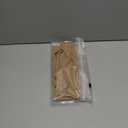  Beige Ribbed Vest Top, M