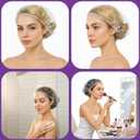 100PCS Disposable Shower Caps - Large Thick Clear Waterproof Plastic Hair Cap for Women Deep Conditioning Hair Treatment, Bath Cap for Hotel Travel Essentials (20.5 inch)
