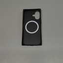 Checkered Strong Magnetic Case for iPhone 17 Compatible with MagSafe - Rectangular Bold Checker Checkerboard Pattern - Aesthetic Protective Plaid Phone Case Cover - Black White