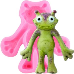 Planets Silicone Mold Sun Earth Venus Saturn Mars Uranus Jupiter Fondant Mold For Cake Decorating Cupcake Topper Candy Chocolate Gum Paste Polymer Clay