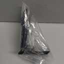 Jetec 6 Pack Invisible Floating Bookshelf Wall Mounted Floating Bookshelves Heavy Duty Book Organizers Hidden Book Shelf Metal Shelves Holder for Books Bedroom Living Room Home Office (Black)