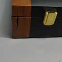 Premium Mahjong Tile Set, American Mahjong Set with 4 Racks and Pushers, 166 Mah Jongg Tiles with Wind Indicator, Dice & Chips, Manual, All In One Maahj Gifts for Travel (Black Leatherette Case), 11 inches x 21 inches