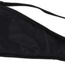 Squash Racquet Cover Bag,Lightweight Squash Racquet Bag,Racket Carrying Bag with Adjustable Shoulder Strap for Tennis, Badminton and Squash Racquets (Black)