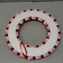 Holiday Home 12" Valentines Pom Pom Wreath