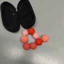 Silicone Magnetic Fidget Balls Toys, 8Pcs Attraction Textures Sensory Fidget Ball with Silicone Shell for for Adults,Silent Desk Magnetic Stress Balls Fidget Toys, Stocking Stuffers for Teens Gifts (Peach)