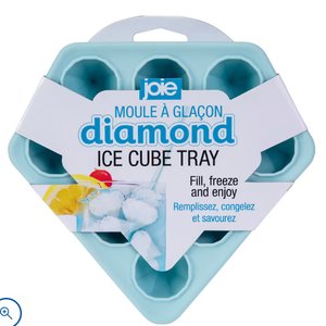 JCT Joie Ice Tray Diamonds 2 Pack, Light Blue JCT Joie Ice Tray Diamonds 2 Pack, Light Blue