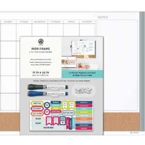 Mod Frame Calendar Memo Board