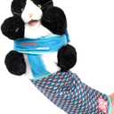 Cat Wrestling Glove Puppet Interactive Hand Mitt with Durable Protective Sleeve and Catnip - Play & Enrichment