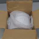 FOCUSLINE 100 Count White Plastic Dessert Plates 7 Inch, Disposable Heavy Duty Plastic Plates for Weddings, Parties and Events