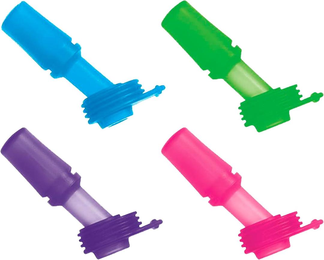 CamelBak Eddy Kids Replacement Bite Valves, 4Pack, ONLY Compatible with Eddy Kids Bottles (NOT Eddy+), LeakResistant, MultiColor