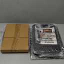 Nuwave Bravo XL Air Fryer Toaster Smart Oven, 12-in-1 Countertop Grill/Griddle Combo, 30-Qt XL Capacity, 50F-500F adjustable in precise 5F increments, Integrated Smart Thermometer, Linear T Technology 