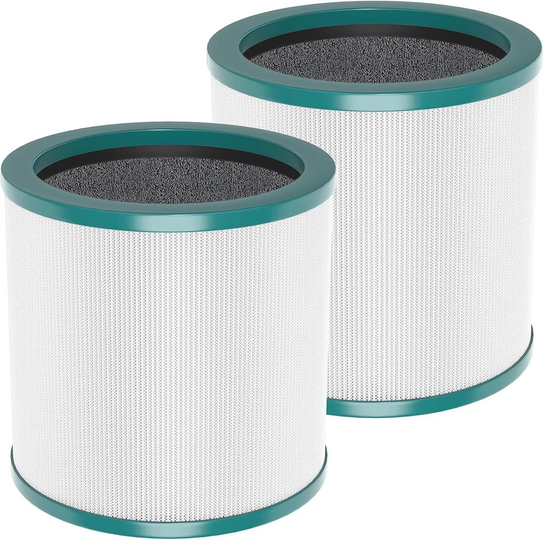 TP01 HEPA Filter Replacement Compatible Only with Dyson Tower Purifier Pure Cool Link TP01, TP02, TP03, AM11, BP01 Models, Replace Part 968126-03 NOT for HP or DP Series (Pack of 2)