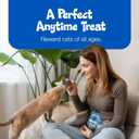 Blue Buffalo Bursts Crunchy & Creamy Cat Treats, Great for Training, Delish Liver & Beef, 5-oz Bag (EXP 10/26/26)