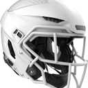 VICIS ZERO2 Trench Football Helmet, SO-212E-S Facemask Attached, White, X-Large