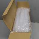 Eaasty 1000 Pcs 9" Plastic Straws Bulk clear Disposable Drinking Straws, 9 inches long x 0.2 inches diameter