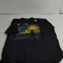 Cat Starry Night Van Gogh Cat For Cat Lover Cat Mom Cat Dad T-Shirt (Small, Black)