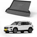 Custom Fit for Cargo Liner 2020-2025 Mercedes Benz GLB 200 250 5/7 Passenger (5 Passenger Only fits in Upper Position) - TPE All Weather Duty Waterproof Rear Cargo Tray Trunk Floor Mat