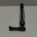 Paper Towel Holder Under Cabinet, One-Handed Tear, Wall Mount, Adhesive, Black, Paper Roll Holder with Ratchet Mechanism for Kitchen Bathroom Farmhouse Essentials Decor Accessories