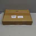 Treela 36 Pieces Flameless Taper Candles 11 Inch Flickering Faux LED Battery Operated Electric Fake Candles for Christmas Halloween Birthday Wedding Party (Ivory White,Vertical Stripes)