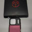 Vinich for iPhone 17 Pro Wallet Case with Card Holder, RFID Blocking Credit Slots Kickstand Shockproof Phone Cover Fit for iPhone 17 Pro 6.3" Wine Red