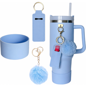 BWELL Water Bottle Accessories Set, Blue