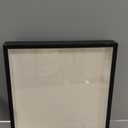 16x20 Large Shadow Box Frame, Jersey Frame Display Case with Grade A Natural Pine Wood Acrylic Front and Metal Hanger Shadowbox Frame Display Depth of 1", Black