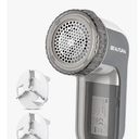 BEAUTURAL Fabric Shaver and Lint Remover, Sweater Defuzzer with 2Speeds, 2 Replaceable Stainless Steel Blades, Battery Operated, Remove Clothes Fuzz, Lint Balls, Pills, Bobbles Gray